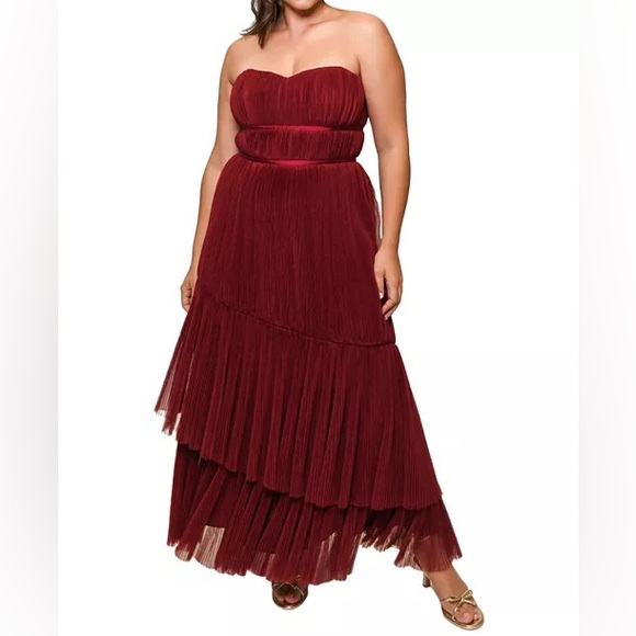 Hutch | Plus Size Tulle Renza Dress - Picture 6 of 14